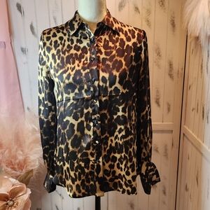 Industry Republic Leopard Print Blouse